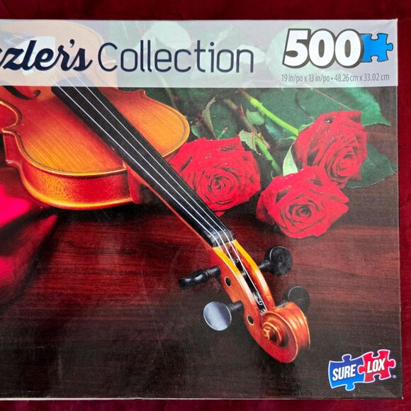 Violin, 500 piece puzzle, The Canadian Group, Sure-Lox - Picture 3 of 5